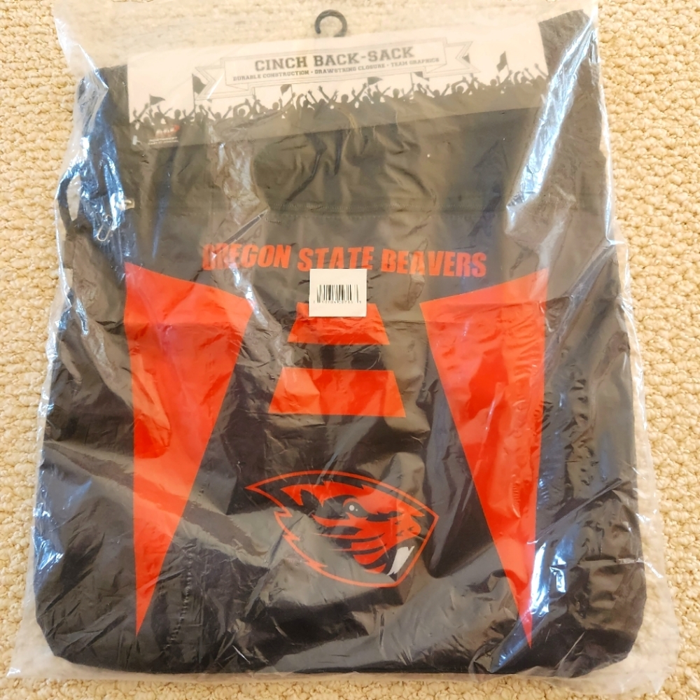 OREGON STATE BEAVERS DRAWSTRING BACKPACK